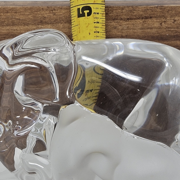 Lenox Crystal Elephant with satin baby - Picture 9 of 11